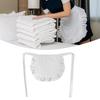 1Pcs Black White Waist Apron Waitress Maid Style Half Apron  for Coffee Shop Restaurant