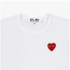 Comme Des Gar Ons Play Black HearT RhinesTone T shirT Ax T801 051