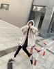 Loose Fluffy Velvet Jacket Female Winter Imitation Rabbit Rabbit Fur In The Long Model Thick Hooded Coat
