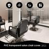 Clear Salon Chair Cover PVC Barber Chair Back Covers Universal Chair Back Covers  Protector Covers