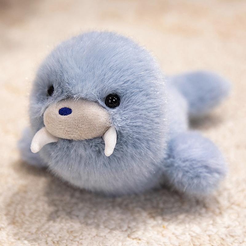 Cute Marine Animals Shark Seal Doll Plush Toy Killer Whale Dolphin Doll Children Soothing Doll