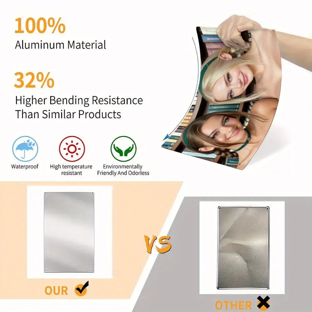 Linte Home Алюминиевая табличка 20x30 см Большая прочная наружная фотопанель Настенное искусство для кафе Бара Ретро Декор