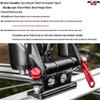 Electric Car/Bicycle Roof & Front Fork Towing Rack with Quick Release Thru-Axle