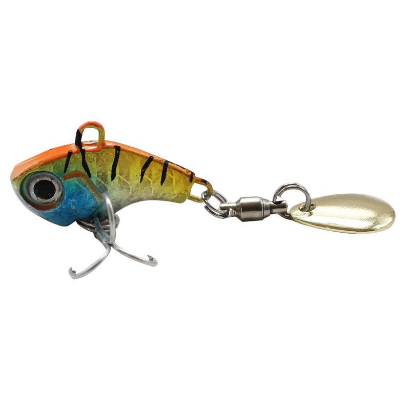 Рыболовная приманка Tail Spinner 5G 7G 10G 14G 20G Metal Vib Вращающийся хвост Swimbait Форель Spinner Bait Ловля окуня