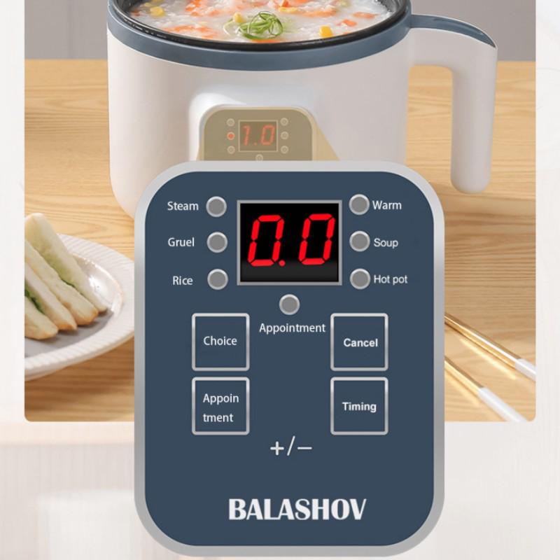 220V Multifunctional Mini Rice Cooker, 6 Cooking Modes, Can Be Reserved, with Steamer for Home Use Electric Hot Pot for Cooking Rice, Soup, Pasta, Etc