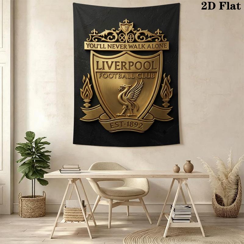 Fc Liverpool You'Ll Never Walk Alone Threepiece Set 1 Duvet Cover 2 Pillowcase Without Core Soft And Comfortable Bedding Set