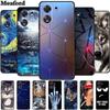 Для Xiaomi Poco C65 Чехол Животные Мягкий Силикон ТПУ Чехлы для Телефона Задняя Крышка Для Xiaomi PocoC65 6.74" Защита Волк Милая Девочка Пара