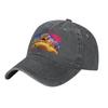Кепки Earthbound Snapback Стираные Джинсовые Кепки Регулируемые на Открытом Воздухе Кепки Спортивные Бейсбол Ковбойская Кепка для Унисекс Женщин