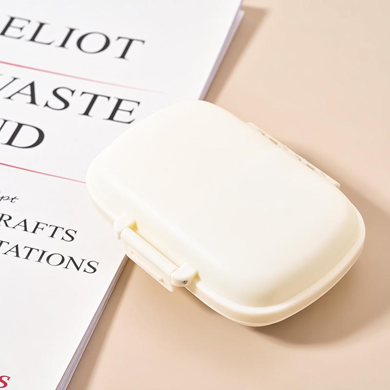 Портативная герметичная аптечка с 8 ячейками — пыле- и влагонепроницаемая, органайзер на 7 дней