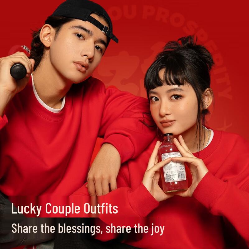 MINISO Тяжелый флисовый пуловер с круглым вырезом