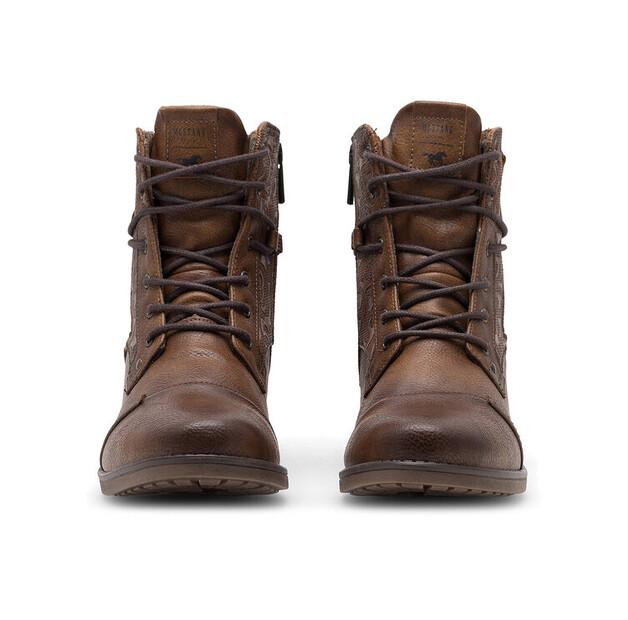 Ботильоны Mustang 1229-508 коричневые