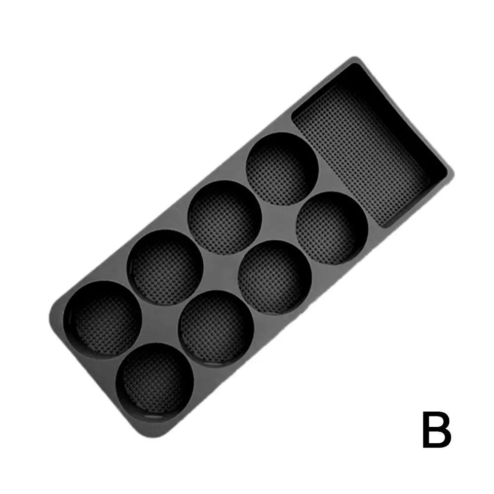 For Li Lixiang L9 2024 2024 Car Refrigerator Storage Container Cup Box Holder Protect Holder Car Accessories Non-slip Silic B3T5