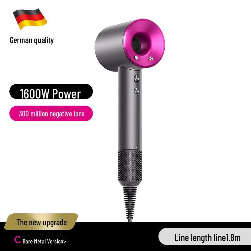 Высокоскоростной фен без листьев 110 В, соответствующий стандартам США и Японии, для домашнего использования, оснащен технологией отрицательных ионов