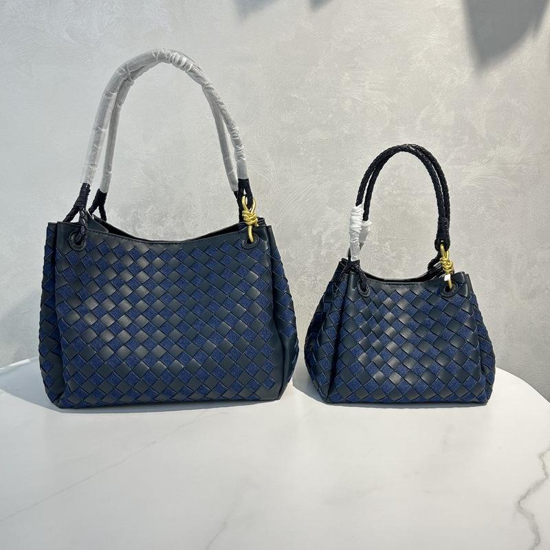 2025 Новая женская кожаная сумка модная классическая плетеная сумка бабочка пряжка парашютная сумка через плечо