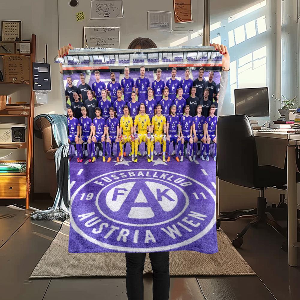Austria Vienna,pattern Flannel Blanket, High quality Comfortable for All Seasons, Home Decor, Warmth and Comfort, Perfect for Gifts.