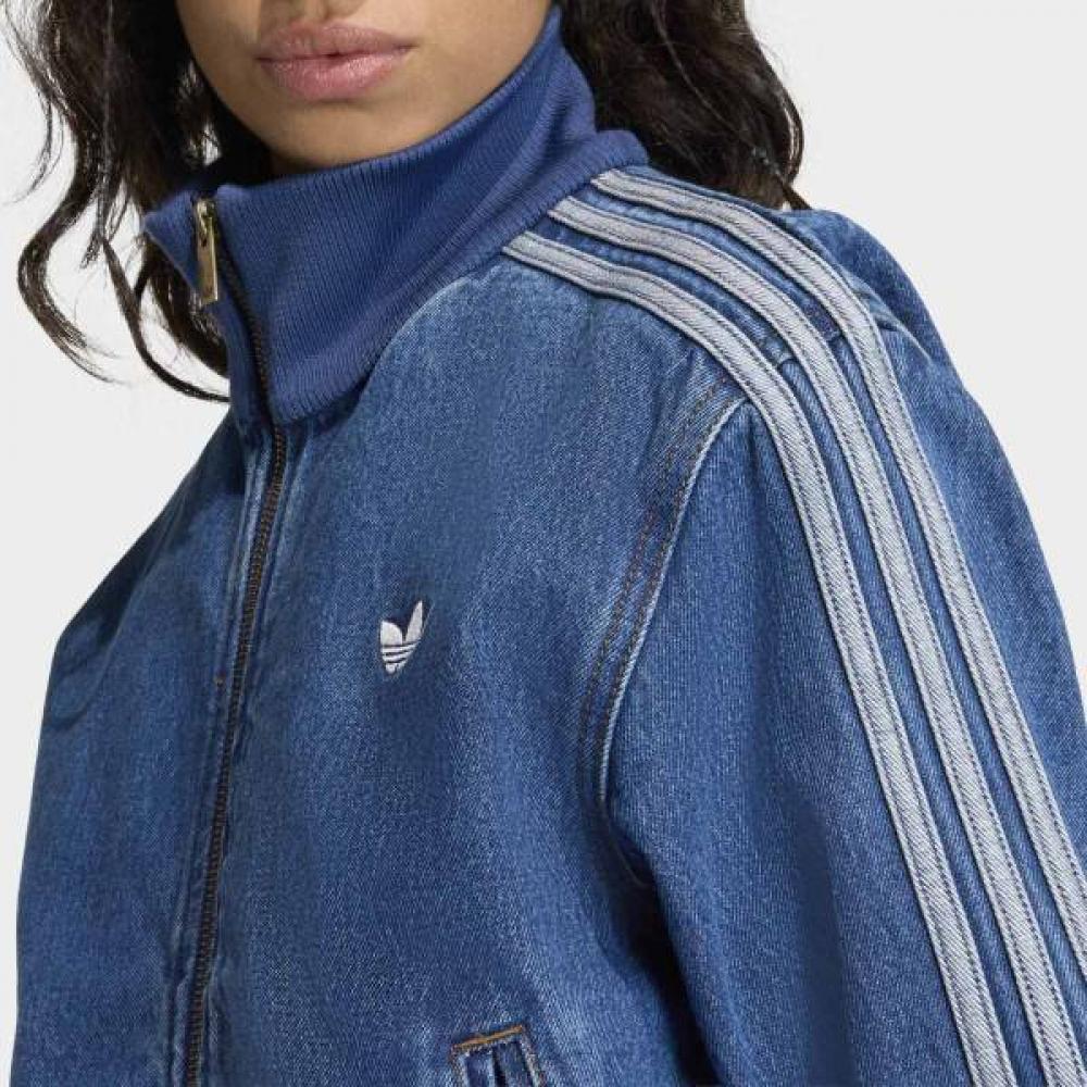 AdidaS OriginalS Women S Firebird Denim Track Top