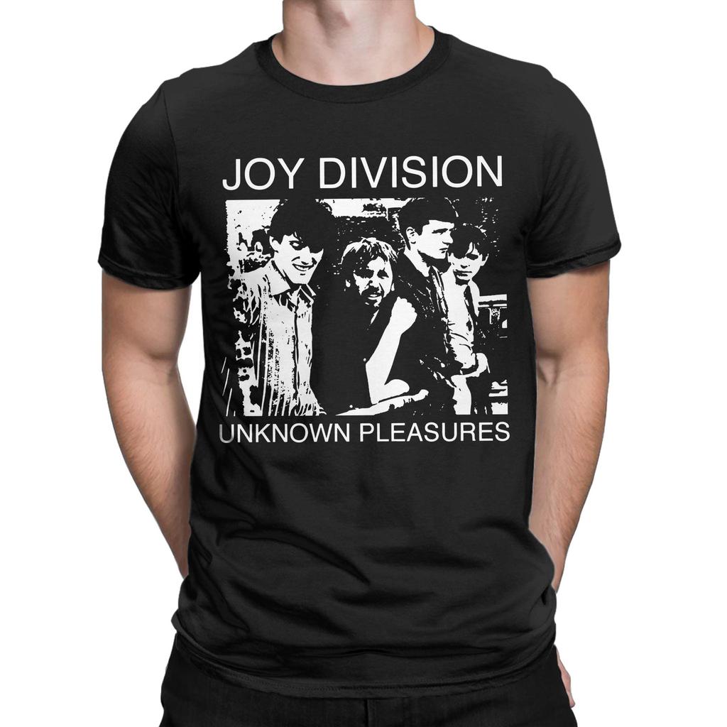 Men Women Joy Division Rock Music T Shirts Unknown Pleasures Pure Cotton Clothing Casual Short Sleeve O Neck Tees Summer T-Shirt
