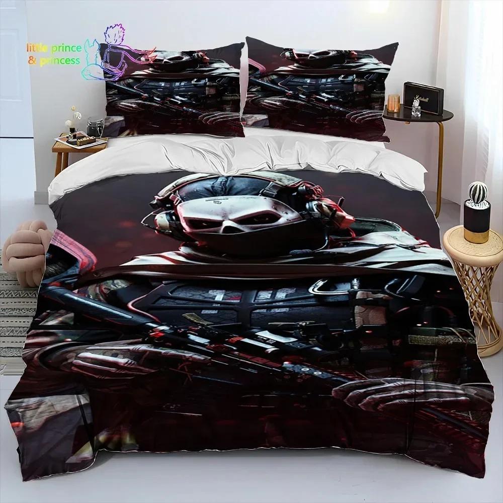 Game Call of Duty Gamer Comforter Постельное белье Single Twin Full Queen King Size Постельное белье для взрослых и детей Подарочный подарок