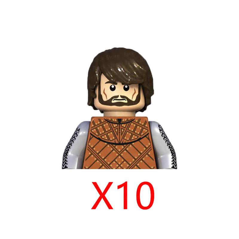 Военные Строительные Блоки Фигурки Солдат Подарки Игрушки Серия Кино Фантастика Средневековый Рыцарь Легион Оружие Щит Флаг MOC