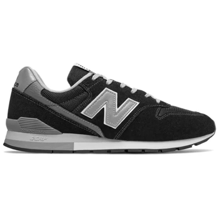 New Balance Nb 996 Удобные Универсальные Кожаные Низкие Повседневные Кроссовки для Бега Унисекс Кроссовки Серые Черные CM996BP
