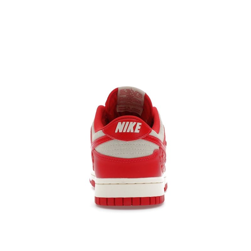 Nike Dunk Low Roses Women Sneakers Red Coconut-Milk University-Red HF1986-100