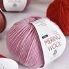 50 г/моток Материал для одежды Шарф Мягкая текстура Пряжа Проекты для вязания крючком Пряжа из мериносовой шерсти Зима Доступно несколько вариантов