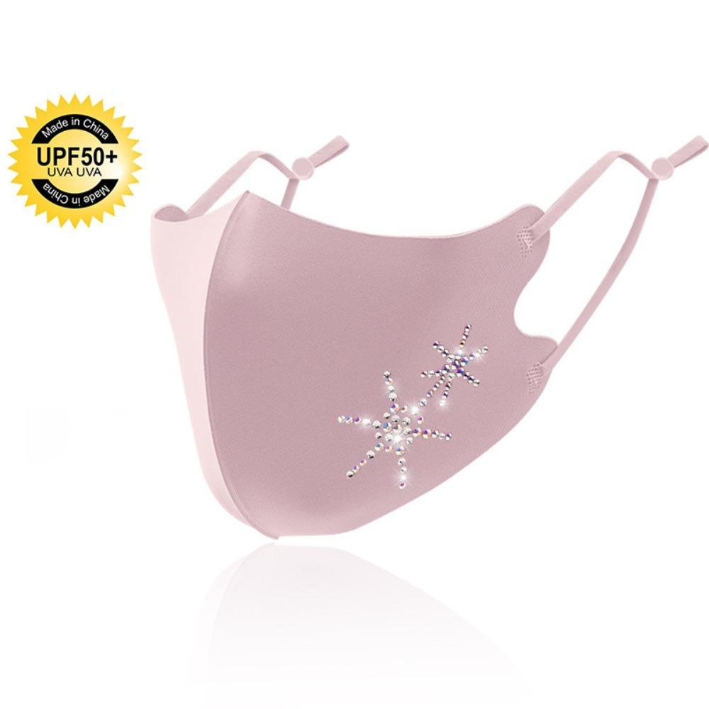 Дышащая маска из ледяного шелка, анти-УФ-защитная маска, горячая распродажа, вуаль для лица, подарок