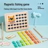 Детская магнитная игра «Рыбалка с котятами»: Развивающая головоломка для мальчиков и девочек