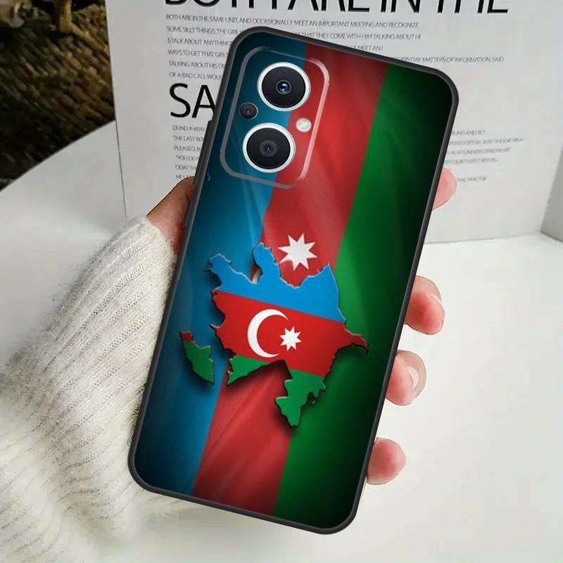 Чехол для телефона с флагом Азербайджана для OPPO Reno 14F 12F 12 11 13 F 10 Pro 8T 7 8 Lite OPPO Find X9 X8 X6 X5 Pro