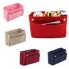 Multifunction Women Felt Insert Bag Makeup Cosmetic Bags Travel Inner Purse Portable Handbag Storage Bag Organizer Insert