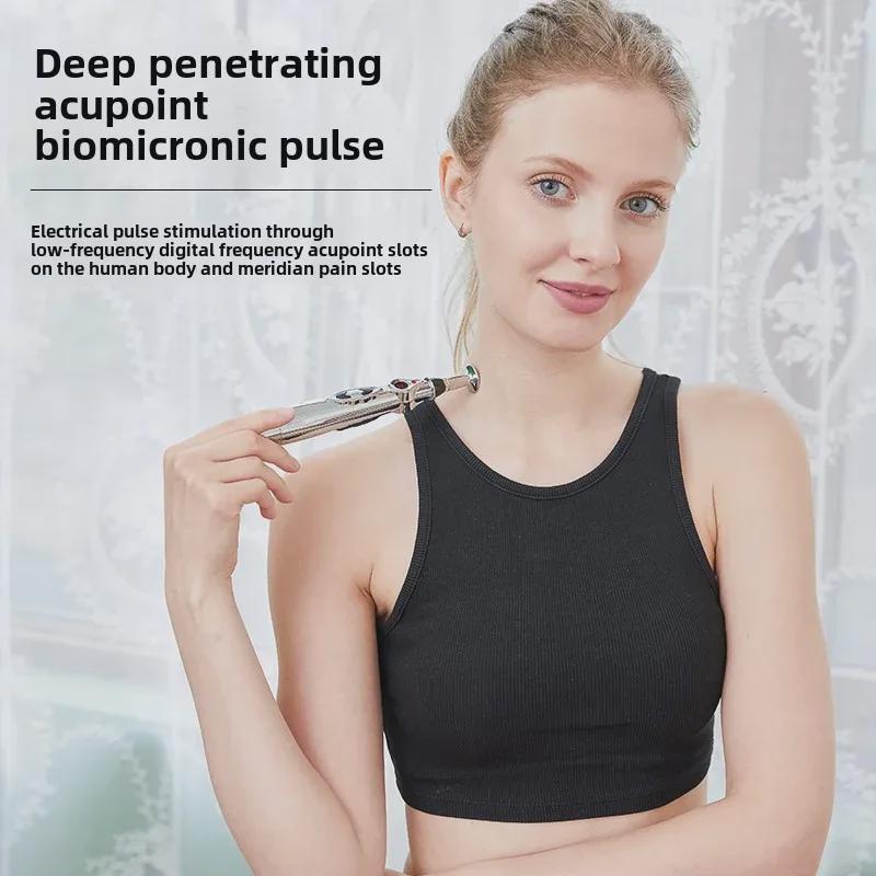 Электрическая ручка для акупунктурного массажа меридианов