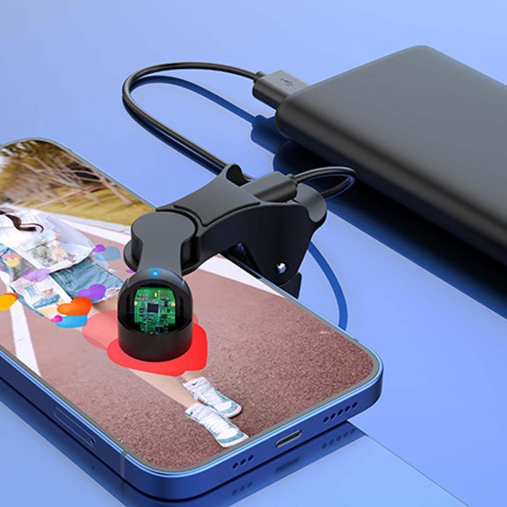 Auto Clicker for Phone Automatic Screen Tapper Adjustable Auto Clicker Tool for Gaming Shopping Live Broadcasts Reward Tasks