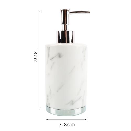 Керамика Набор для ванной комнаты Туалетные принадлежности Стаканчик для рта Подставка для зубных щеток Мыльница Флакон для лосьона Флакон для ароматерапии Набор для ванной комнаты из пяти предметов