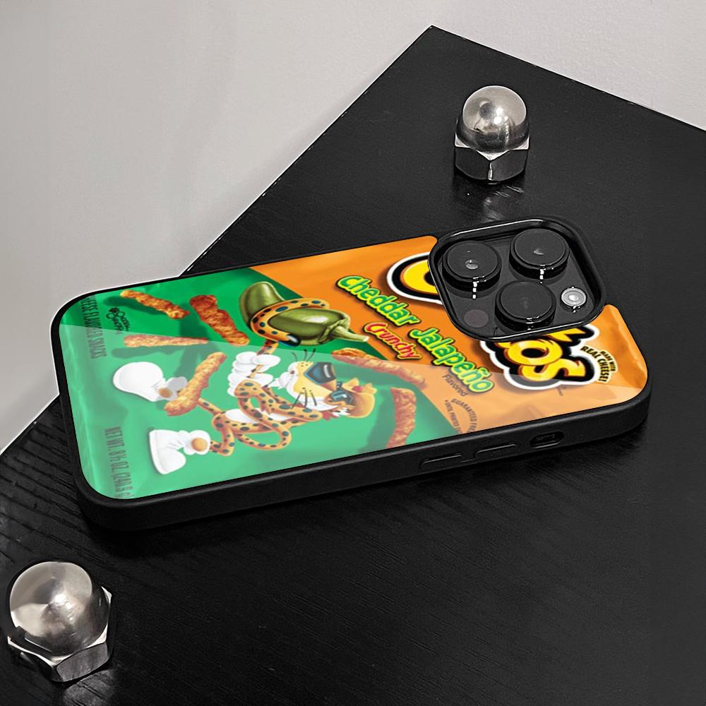 snack food Cheetos Phone Case for Iphone 16 15 14 13 12 11 Pro Max Mini Plus Se Xr X Xs PC+TPU Cover
