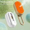 3 в 1 паровая щетка для домашних животных USB-зарядка щетка для груминга самоочищающийся спрей расческа для кошек распутывающая шерсть домашних животных массажная щетка