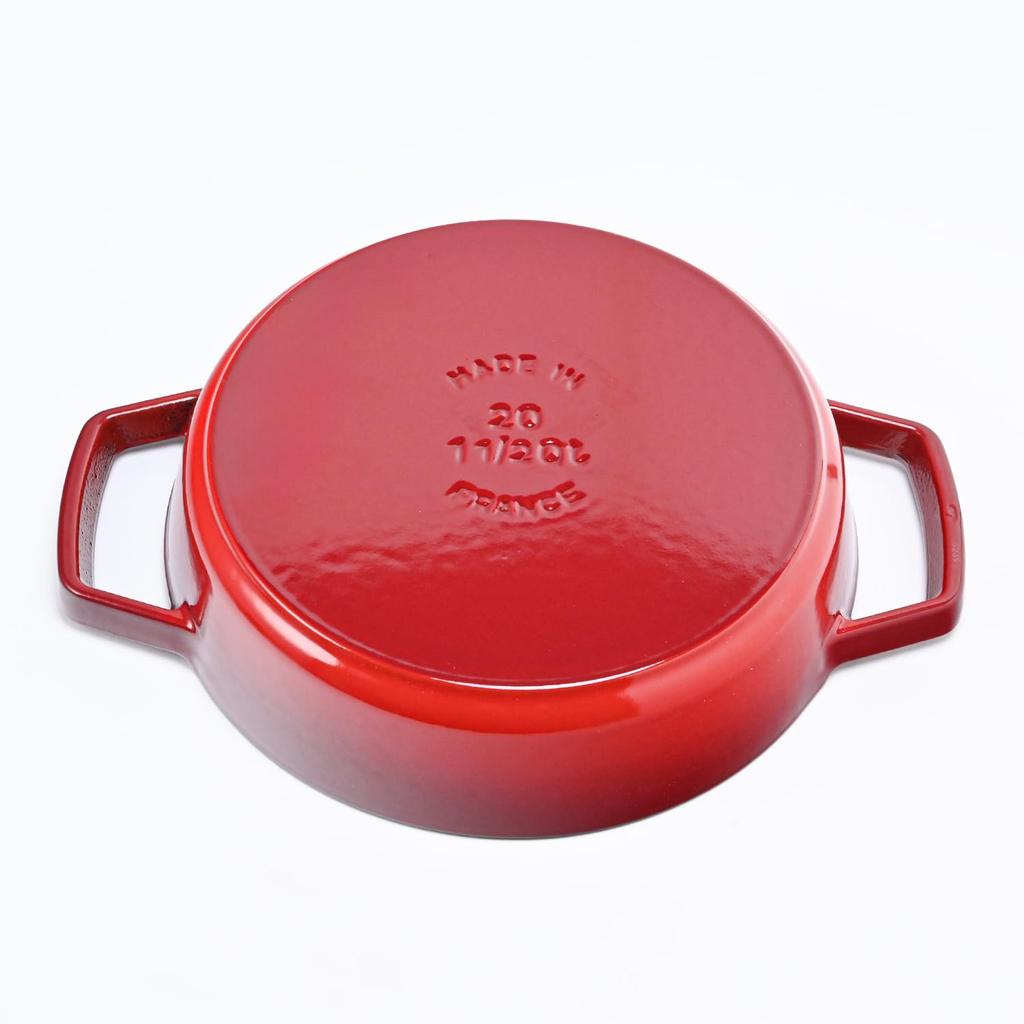 STAUB Круглая сковорода 20 см, Вишня, Чугун, Эмаль, 12232006, 40511-661-0, 1004865 [Параллельный импорт]