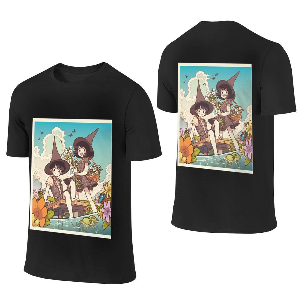 Spring Wytte Twins Smooth Reversible Tshirt Sweet Girl Girlish Feeling Simple Prints Tee