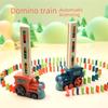 Douyin-Inspired Electric Musical Domino Toy Train