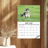 Экологичный настенный календарь с изображением собак, планировщик на 13 месяцев