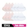 2/4/6/12/20Pcs Triangle Powder Puff Mini Face Makeup Sponge Cosmetics Soft Cotton Face Powder Puff Washable Velvet Makeup Tools