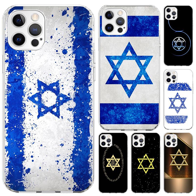 Чехол для телефона David Jewish Star Symbol для Iphone 17 Air 16 15 Plus 14 13 Mini 12 11 Pro Max 16E 7 8 SE 2020 Мягкий чехол Funda Печатный корпус