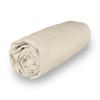 Cotton Fitted Sheet 90x190 Cm PERCALE Ecru, by Soleil D'ocre