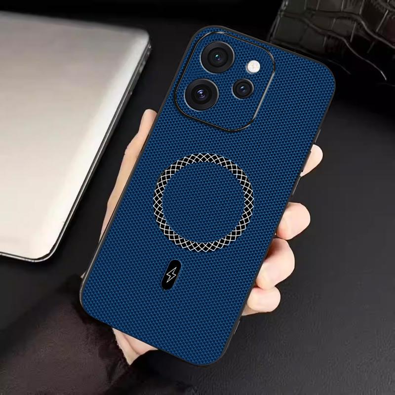 Biruiqu OPPO Reno 15 Pro Новый Ультратонкий Магнитный Кожаный Ударопоглощающий Защитный Чехол для Телефона