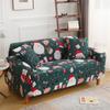 Christmas Sofa Covers For Living Room Stretch Spandex Sofa Slipcovers Elastic L Shaped Couch Cover Xmas Decoration
