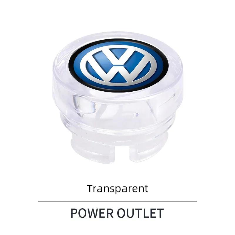 hijk1 ·Car Cigarette Lighter Dust Cover Trim Cap Auto Accessories For VW GTI Polo Golf Passat Tiguan Arteon Touareg CC Taigo Caddy