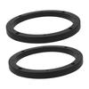 PartyKindom 1 Pair Speaker Bracket Speaker Adapter Bracket Universal Speaker Spacer Speaker Adapter Ring Speaker Riser Ring Plastic Black