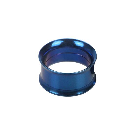 1 шт. Расширитель для ушей, сплошной цвет, приятный для кожи, из нержавеющей стали, двойное расклешенное ухо