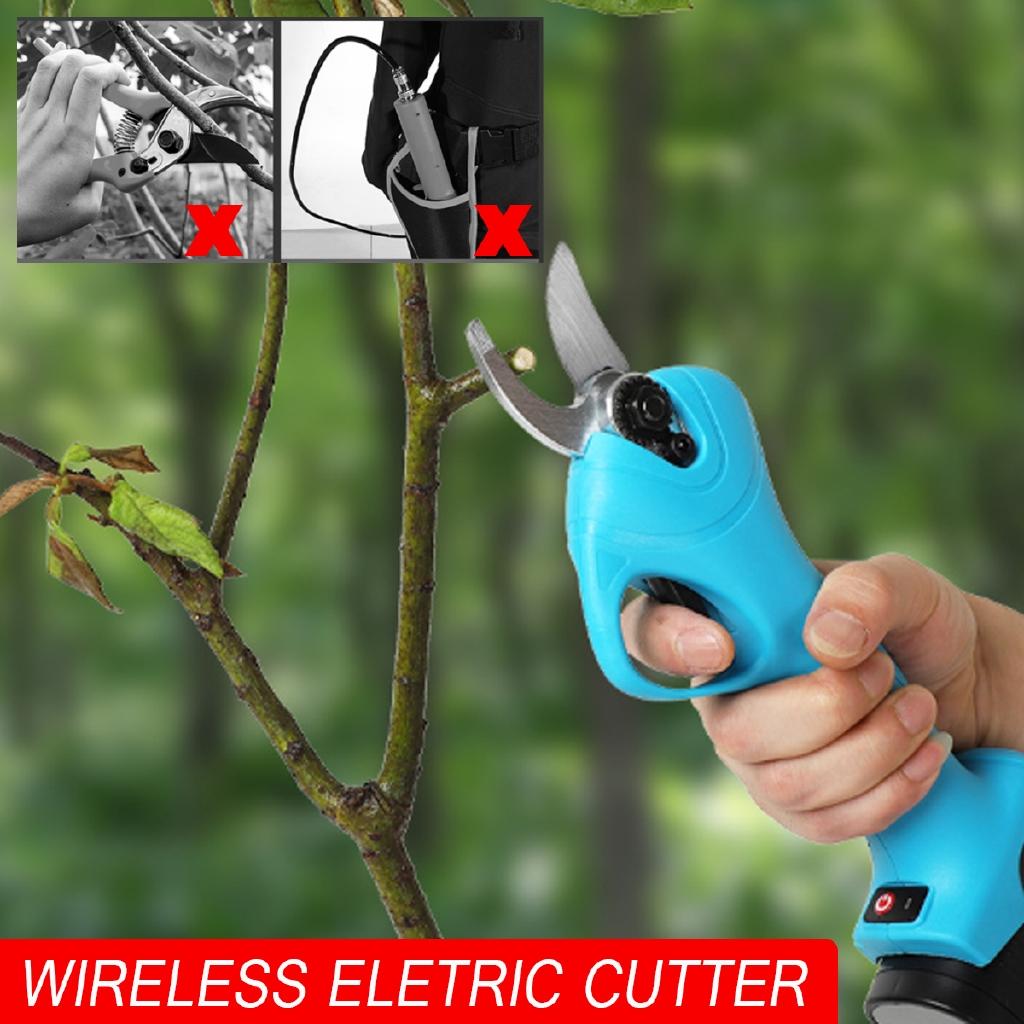 16,8 В перезаряжаемые электрические литиевые секаторы секатор резак для ветвей инструмент для обрезки фруктов садовый секатор