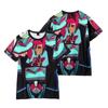 HOT Fashion for Fans of Anime Hazbin Hotel Women Men's Casual Graphic Printed Short Sleeve T-shirts