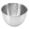 Mixing Bowl Refrigerator Dishwasher Safe Thick 304 Stainless Steel Serving Bowl With Scale For Salad Fruit Baking Type A
